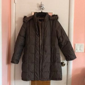 Faux Fur Hooded Parka